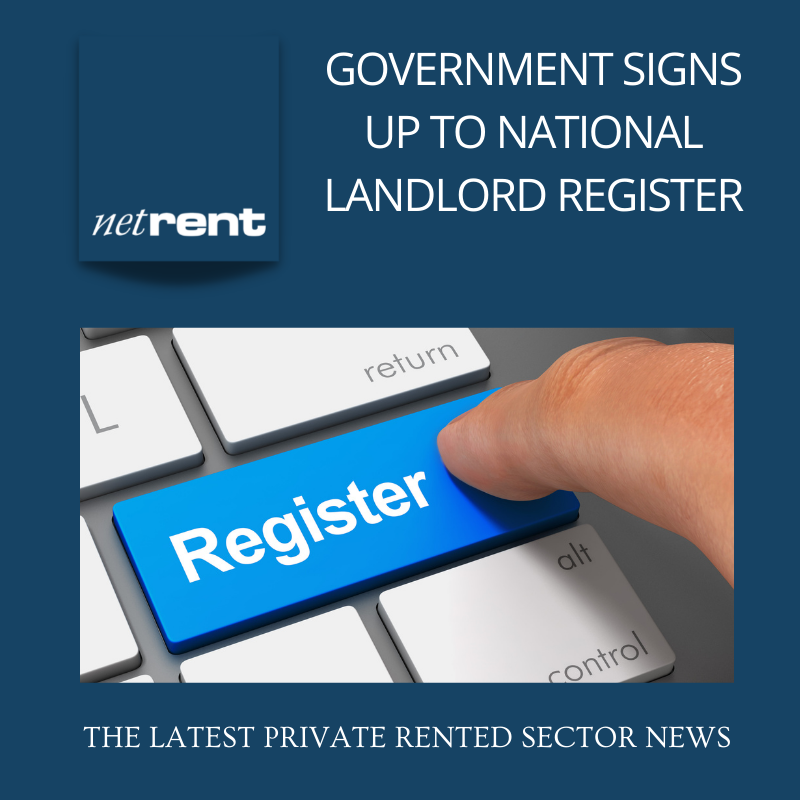 Government signs up to national landlord register NetRent